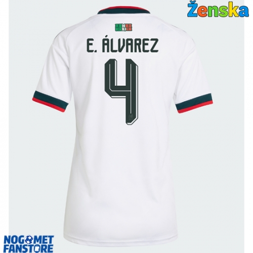 Meksiko Edson Alvarez #4 Gostujuci Dres za Ženska SP 2026 Kratak Rukav